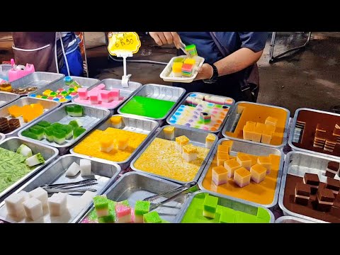 Colorful Jelly | Thailand Street Food – Hungry Bear